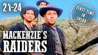 Mackenzies Raiders  EP 2124  COLORIZED  Cowboy TV Series [upl. by Ephram728]