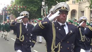 Parade und Umzug Schützenfest Waldhausen 2018 [upl. by Nahte]