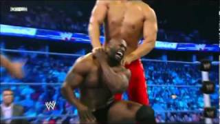 Wwe Smackdown 82611 Ezekiel Jackson vs The Great Khali [upl. by Noxas]