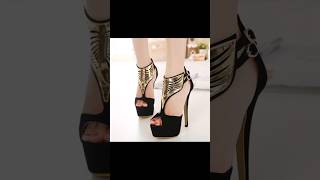 High heel sandal fashion design collection bridal sandal [upl. by Alilak]