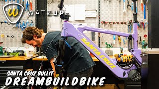 DREAMBUILDBIKE  Santa Cruz Bullit mit Öhlins  HOPE  SRAM AXS  WatzUpbike [upl. by Rexferd]