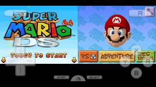 Super Mario 64 DS  Android Nintendo DS Emulator  DraStic [upl. by Bonilla288]