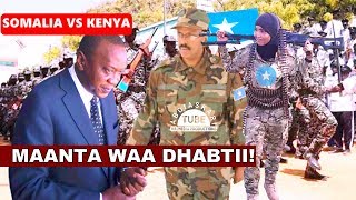 SOMALI MILITARY  WAABERI PUNTLAND OO KENYA DHULKA LA JARTAY  SOO DHICIYA DHULKA MAQAN  2019 [upl. by Teresina613]