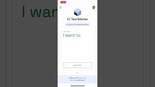 Google AI Test Kitchen Demo [upl. by Drofkcor]