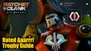 Ratchet amp Clank Rift Apart • Rated Aaarrr Trophy Guide Feed Bubbles [upl. by Ailemap]