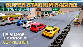 Super Stadium Racing Hatchback Tournament Compilation [upl. by Kaden]