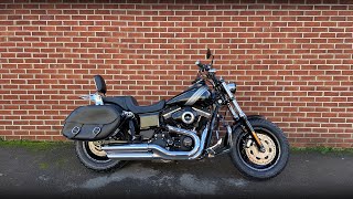 HarleyDavidson FAT BOB FXDF 2015 65 reg 9271 miles £10495 [upl. by Elleahcim347]