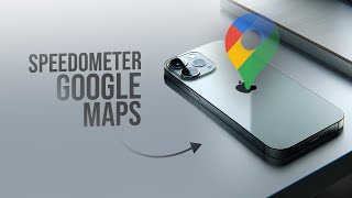 How to Turn On Speedometer on Google Maps on iPhone tutorial [upl. by Adama]