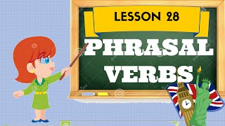 Corso di inglese 28  PHRASAL VERBS [upl. by Auhsot]