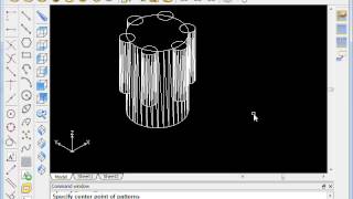 Using Pattern3D in CorelCAD [upl. by Notsnorb420]