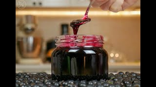 Gelee  Marmelade schwarze Johannisbeere schnell gemacht Leckere Vitaminbombe [upl. by Eissert202]