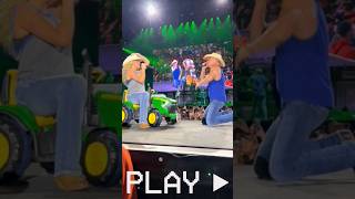 Megan Moroney PRANKS Kenny Chesney on Stage 🤣🤠💯 shorts kennychesney countrymusic [upl. by Hterag]