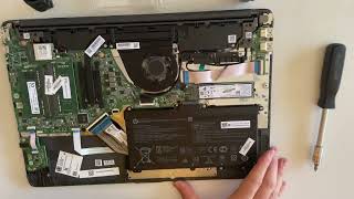 HP Laptop 15s eq1 UPGRADE RAM SSD [upl. by Menard]