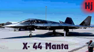 X44 Manta US Military Jet Ready to Shock the World [upl. by Hirschfeld]