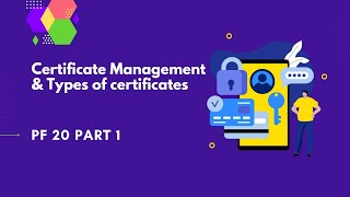 Certificate Management amp Types of certificates  PingFederate Complete course  PF 20 part 1 [upl. by Trinette332]