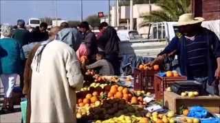 Tunesien 2014 Der Wochenmarkt von SEDOUIKECH [upl. by Dollie768]