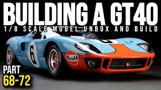 Building the DeAgostini Ford GT40 18 scale model  Stage 68  72  Unboxing amp Assembly Guide [upl. by Milewski914]