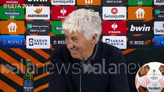 Post AtalantaBayer Leverkusen Gasperini in conferenza stampa integrale [upl. by Rossi]