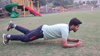 Improve core strength with single leg Plank [upl. by Hughmanick]