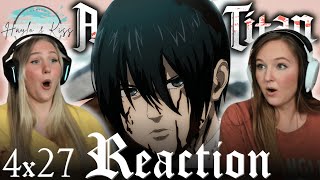 Retrospective  ATTACK ON TITAN  Reaction 4x27 [upl. by Assirrem]