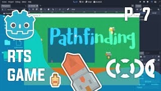 Godot RTS Tutorial Part7 Basic Pathfinding [upl. by Alameda]