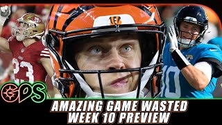 Bengals Blow Beautiful Ballgame NFL Week 10 Preview [upl. by Issej584]