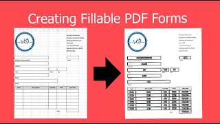 Creating Fillable PDF Forms in Acrobat Pro DC [upl. by Philips]