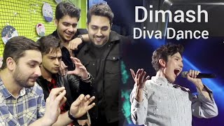 My Friends React to Dimash  Diva Dance First Time Hearing [upl. by Enyedy184]