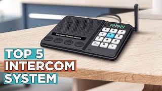 Top 5 Best Intercom Systems [upl. by Carrissa]