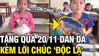 Học sinh vùng cao TẶNG QUÀ 2011 khiến dân mạng CƯỜI RA NƯỚC MẮT vì độ độc lạ  Tin Ngắn 3 Phút [upl. by Santos]