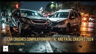 CAR CRASHES COMPILATION BRUTAL AND FATAL CRASHES 2024 [upl. by Cath]