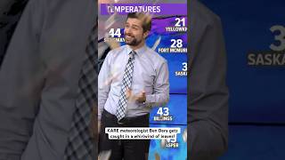 KARE meteorologist gets caught in a whirlwind of leaves on live TV [upl. by Frederique]