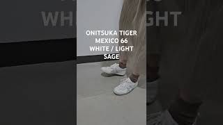 Onitsuka Tiger Mexico 66  White  Light Sage [upl. by Rogerg]