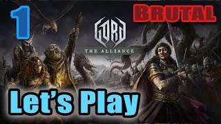 Lets Play  Gord  The Alliance DLC  Mission 1 The Only Way  Brutal  Full Gameplay [upl. by Adnilak]