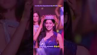 Liva Miss Diva Suprantional India 🇮🇳 2022 Ritika khatani 💕👑🥹 [upl. by Zackariah]