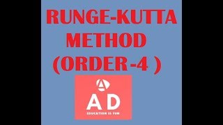 Runge Kutta MethodOrder 4 made easy [upl. by Saum]