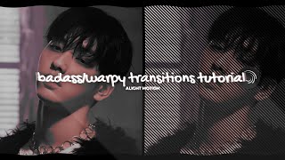 alight motion 5 badass transitions tutorial ♪ 35 [upl. by Nodnar]