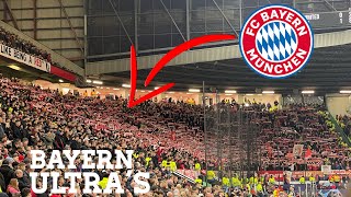 ￼CRAZY BAYERN MUNICH FANS AWAY vs MAN UTD😱 [upl. by Toffic]