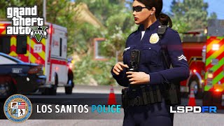 Investigating a huge MVA using StopThePed Questioning  GTA 5 LSPDFR No Commentary 068 [upl. by Huberto]