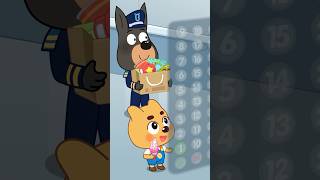 Kids Learn Elevator Safety Rules sherifflabrador shorts [upl. by Ravo]