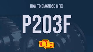 How to Diagnose and Fix P203F Engine Code  OBD II Trouble Code Explain [upl. by Emoraj]