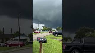 Tornado forming around Clewiston Florida at the same time Hurricane Milton on the way to Florida [upl. by Lowrance]