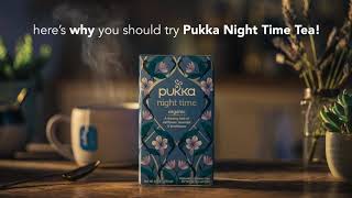 Pukka Night Time Tea Try amp Review 6s [upl. by Zetneuq]