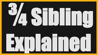 What is a Three Quarter Sibling  DNA Explained [upl. by Aneelak833]