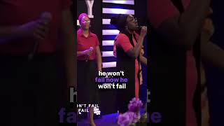 He Wont FailSong by Todd Galberth gospelmusic churchservice live sermon [upl. by Oidivo]