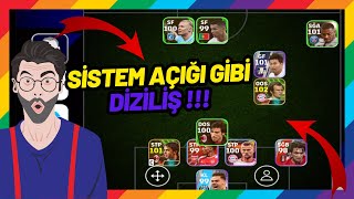 SİSTEM AÇIĞI GİBİ BİR TAKTİK  EFOOTBALL 2024 MOBİLE [upl. by Teeter855]