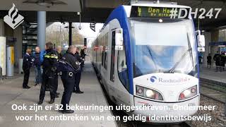 2018 Grootscheepse controleactie RandstadRail [upl. by Resarf185]