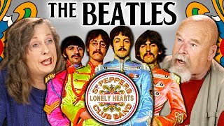 ELDERS REACT TO THE BEATLES [upl. by Rod935]