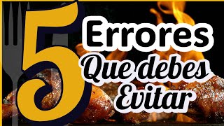 Errores en las pollerías  pollo a la brasa [upl. by Yelsnia]