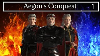 Aegons Conquest Crusader Kings III A Game of Thrones 1 [upl. by Wilda]